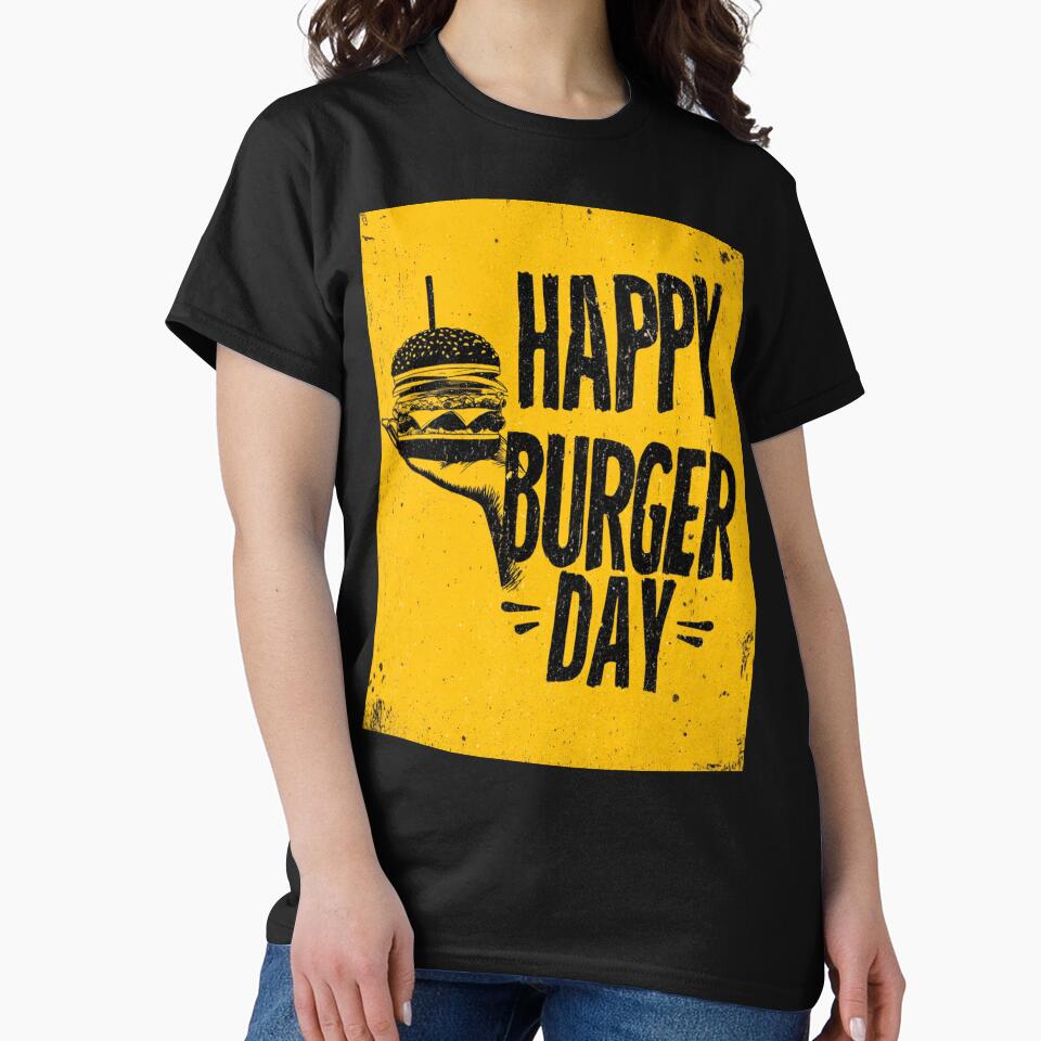 Happy Burger Day by StudioRedKoala