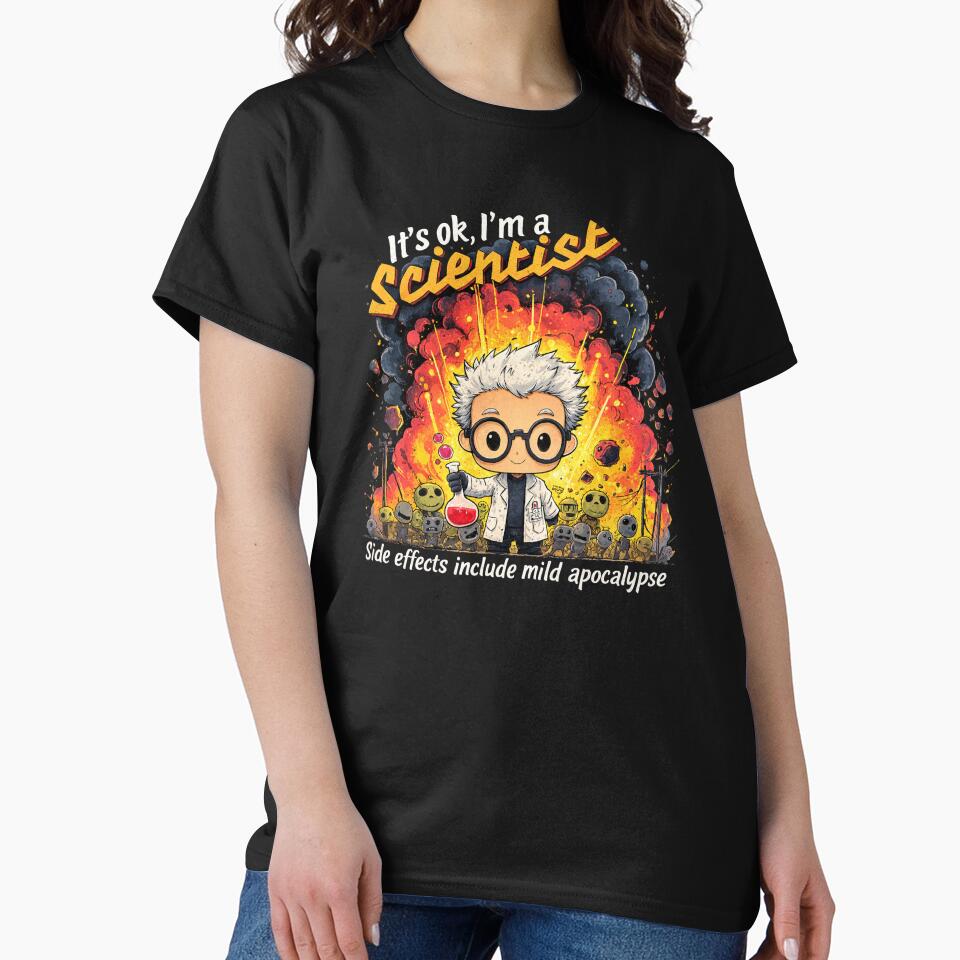 It’s OK, I’m a Scientist – Funny Science Experiment Apocalypse Humor by SoundStyleShop
