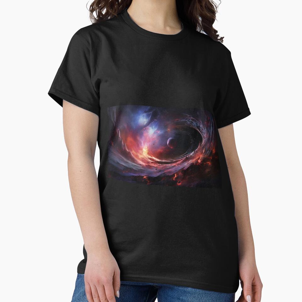 Dark Fantasy Landscape - Galactic Waves by Fantasy Masterpiece