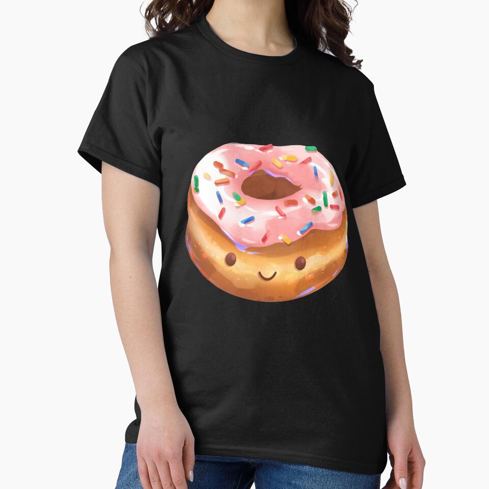 Happy Strawberry Frosted Donut by GalaxyChicken