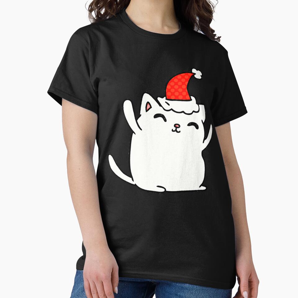 Meowy Catmus Christmas for Cat lover by Happy-PrintZ