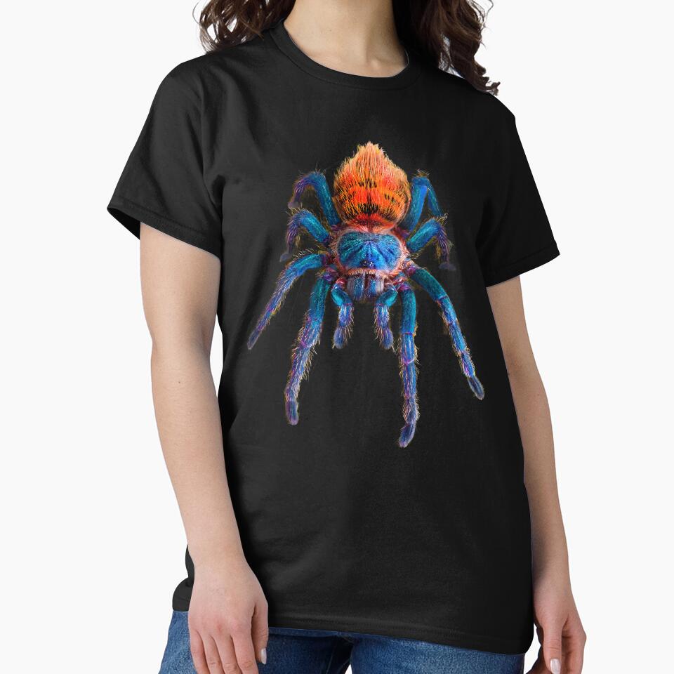 Green Bottle Blue Tarantula by abowlofsoda