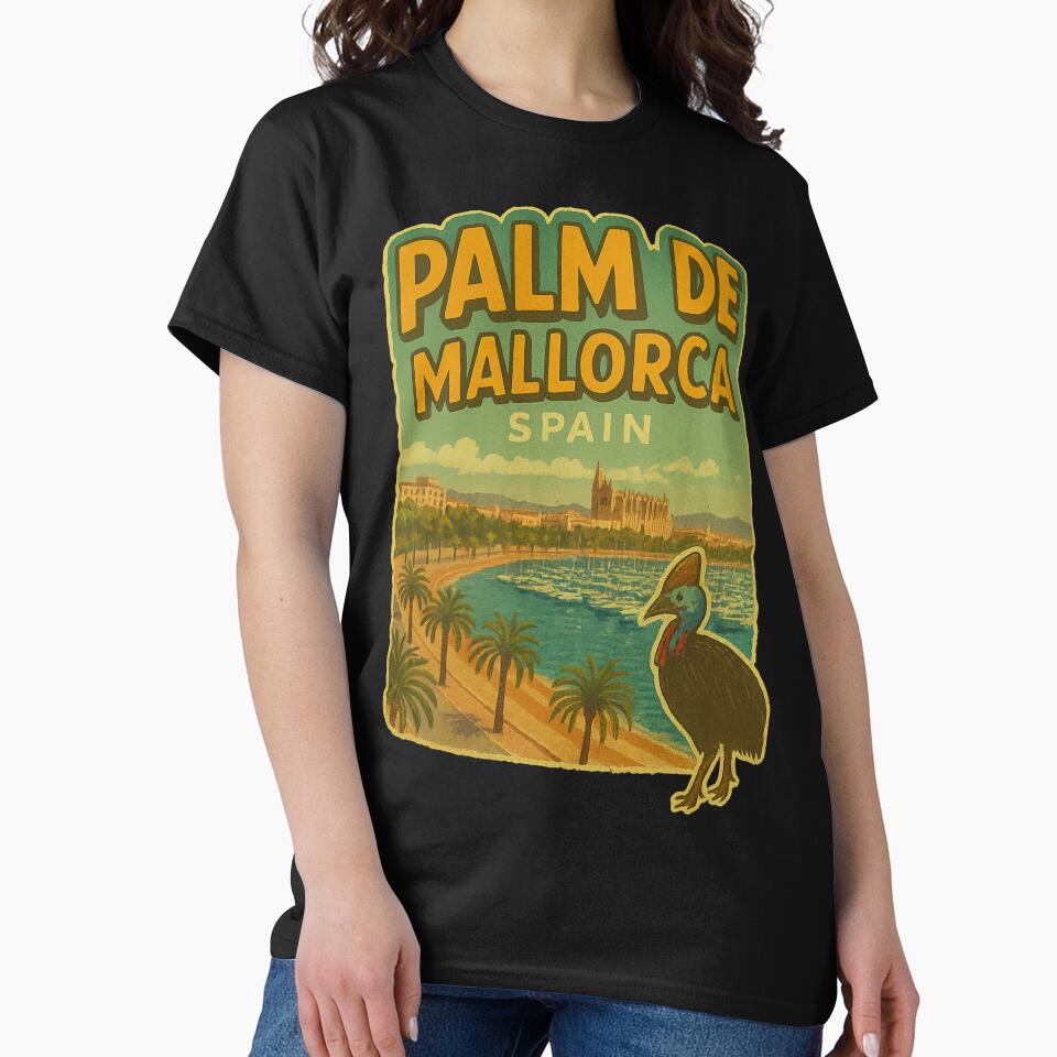 Palma Spain Travel Art by yunamaliskova