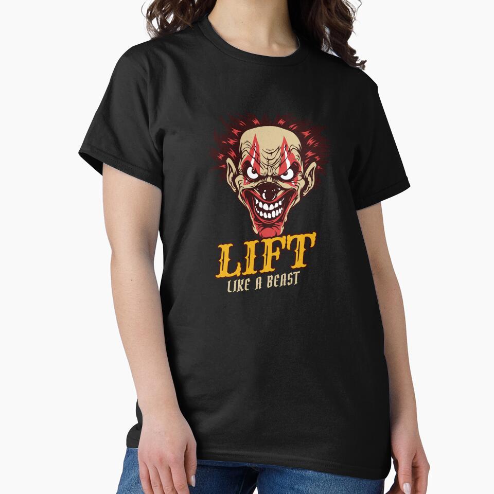 Lift Like A Beast Clown by PucksPlace