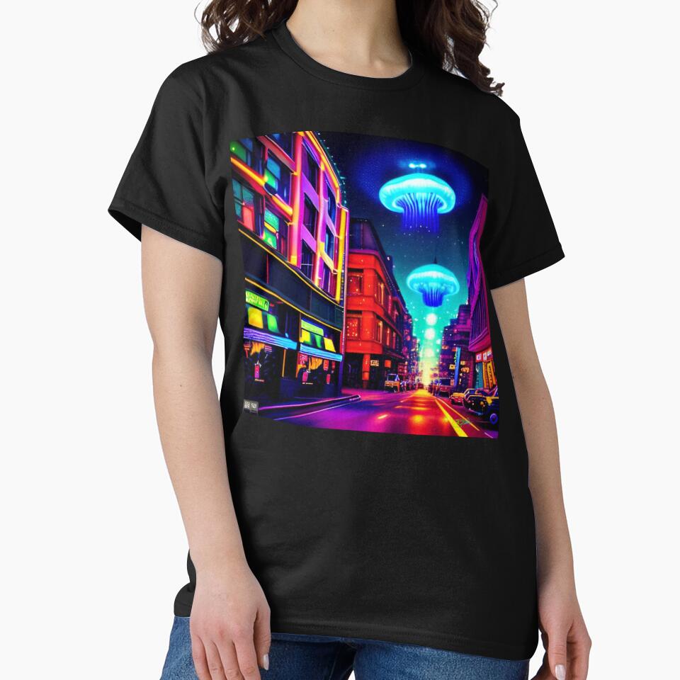 UFO Retro SciFi Dreamscapes 73 by AI Crypto Warlord