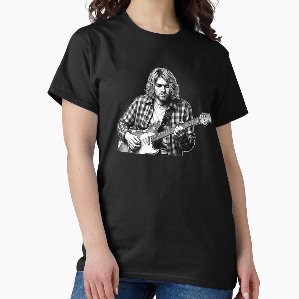 The Grunge Iconoclast: Raw 90s Underground Portrait by Fallen Ink
