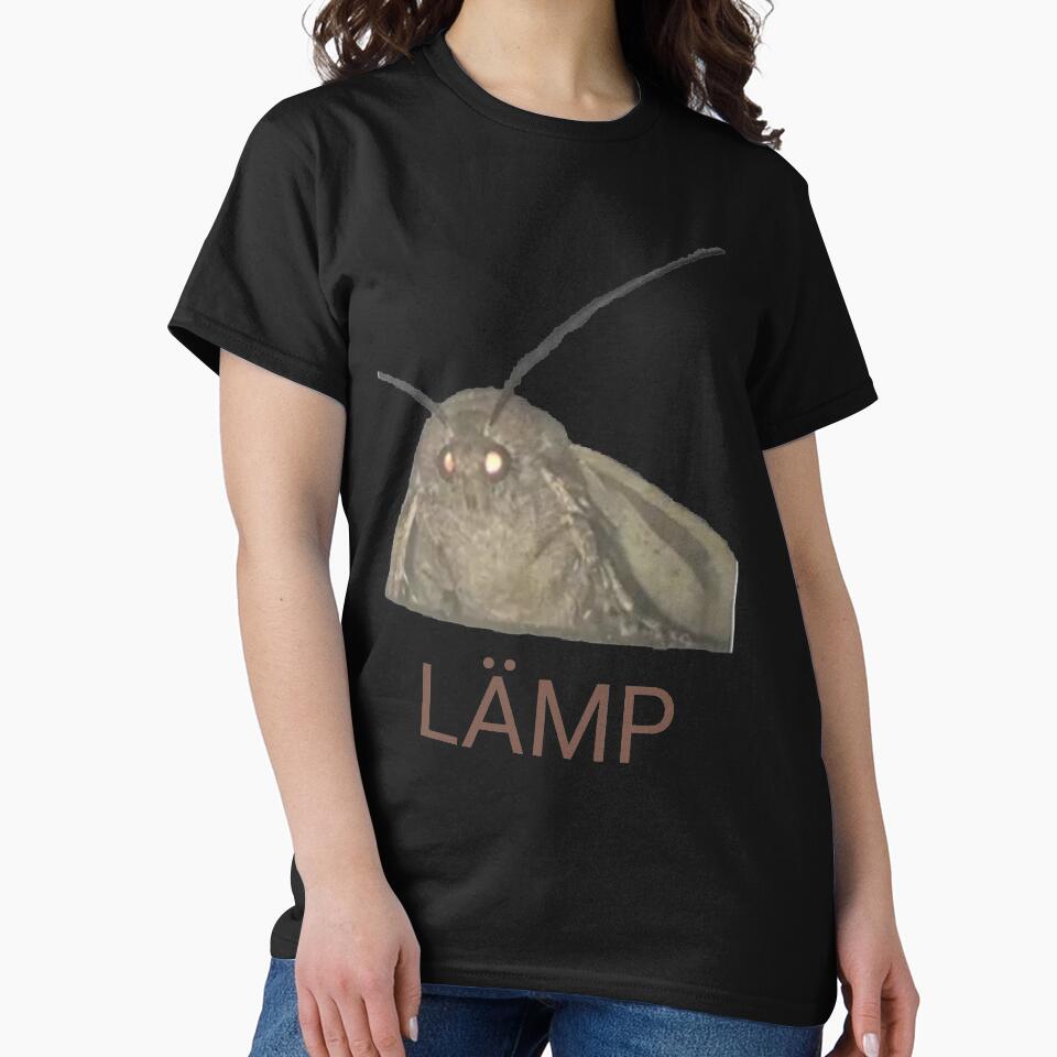 Moth lamp meme tee by Mier8