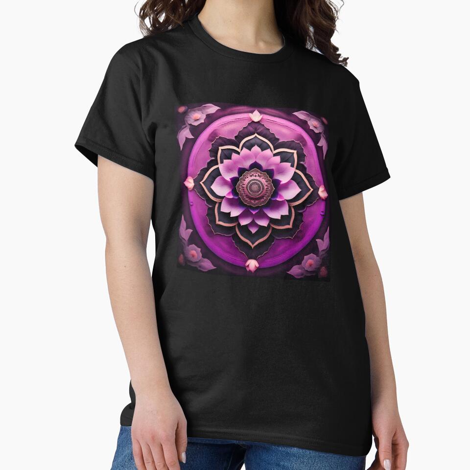 Purple Lotus Flower Mandala by SpiritualManda