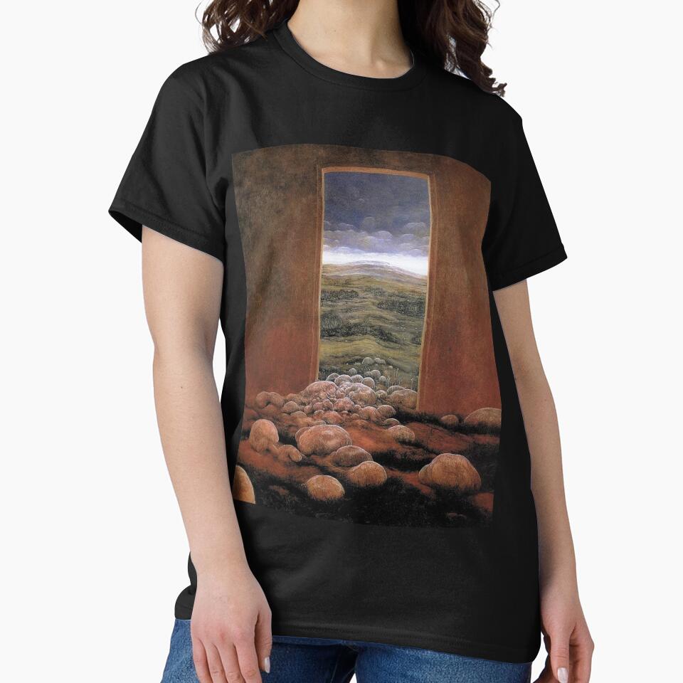 Untitled (Doorway), by Zdzisław Beksiński by JustContemplate