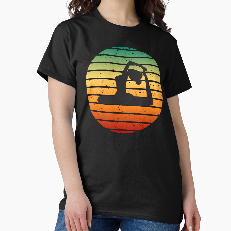 Retro Yoga , Yoga Gift by salmamzr