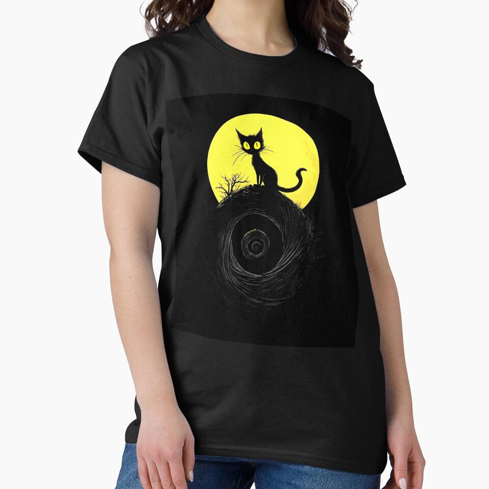 mysterious cat Feline Art by Josinta