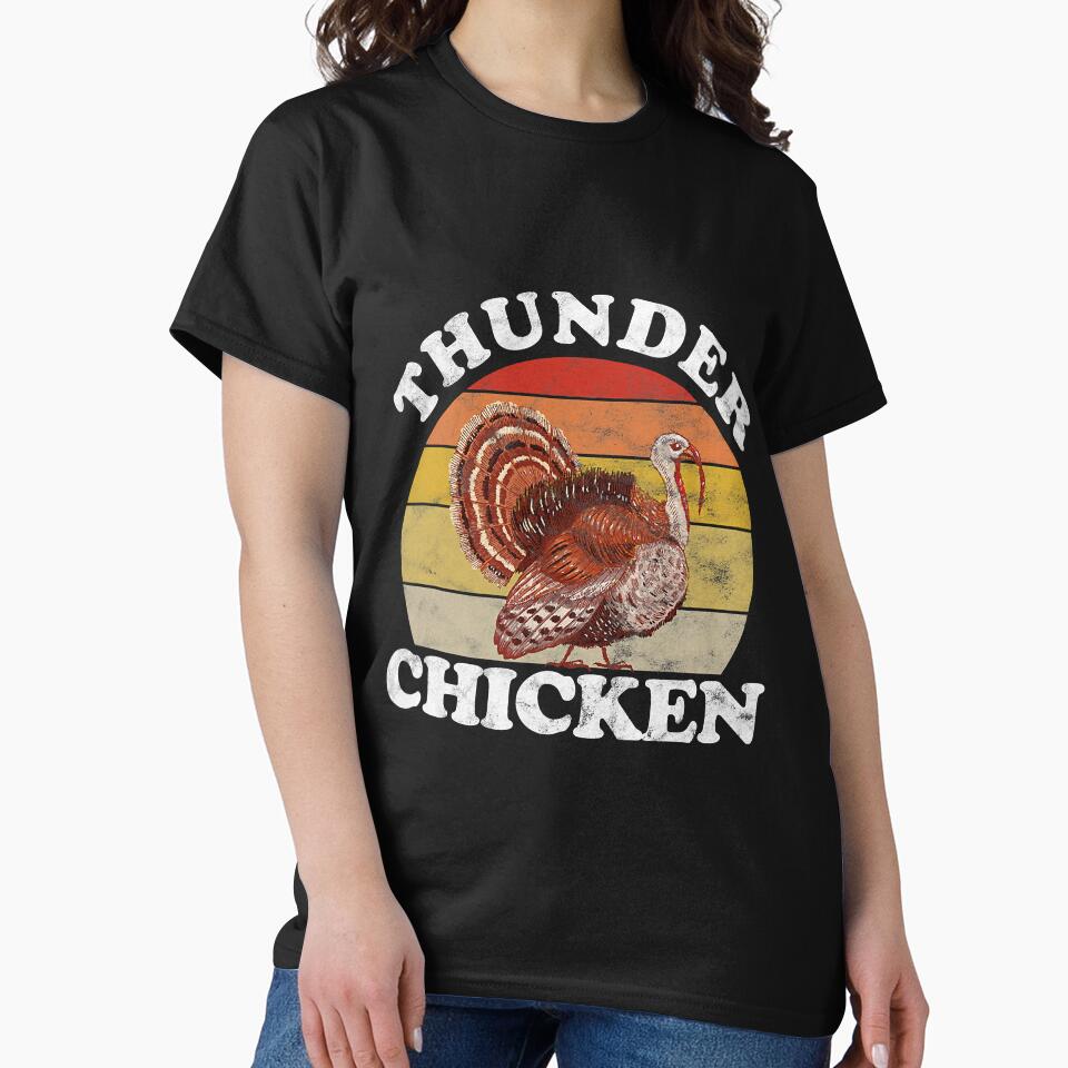 Vintage Thunder Chicken Turkey Fowl by BundlerVq