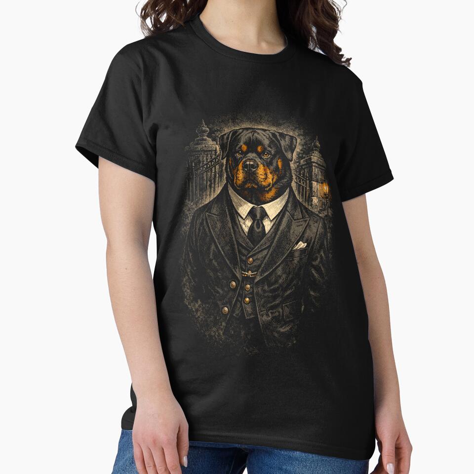 Rottweiler Mafia Portrait by DreamsellR