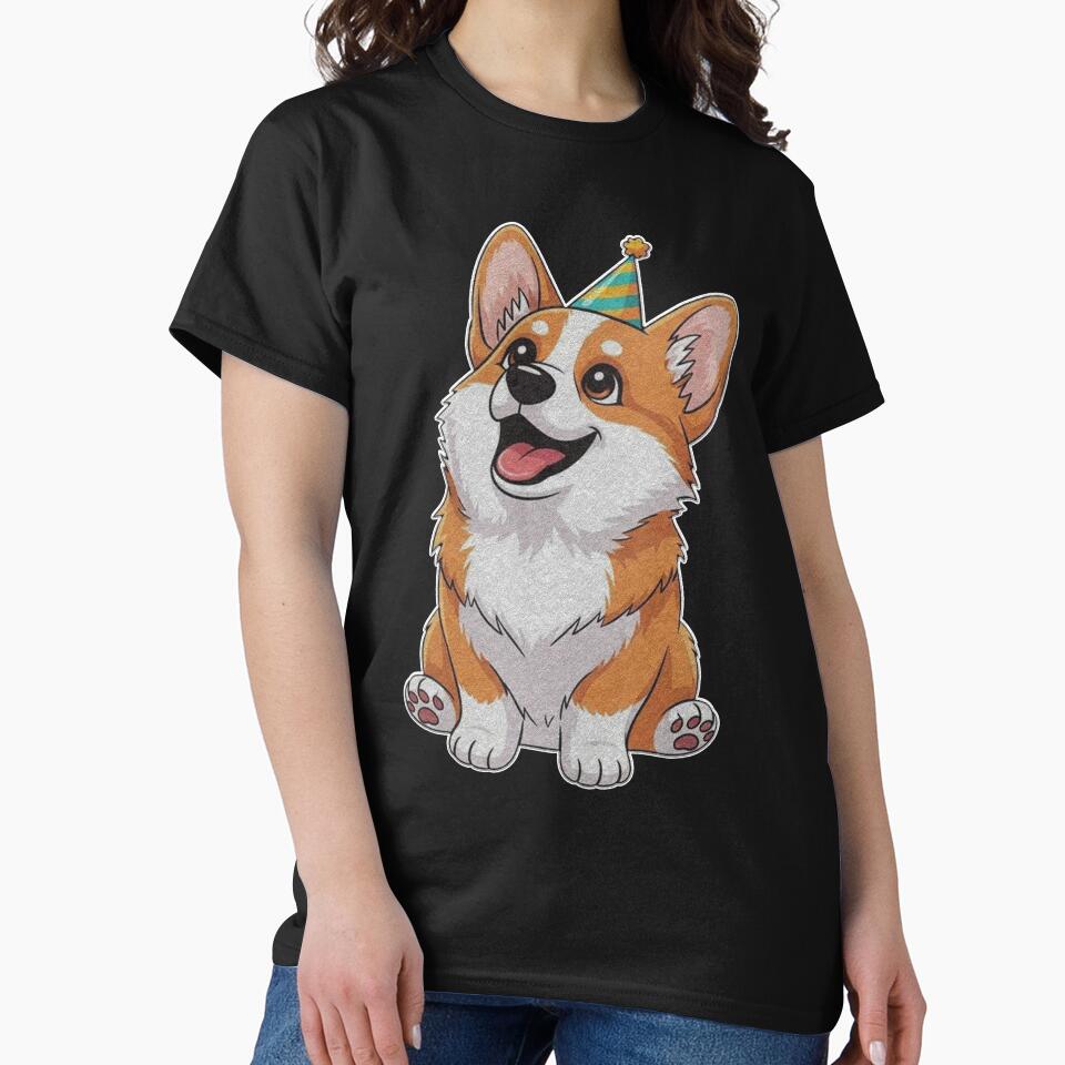 Puppy Corgi With Tennis Ball Cute Dog Lover by franktact