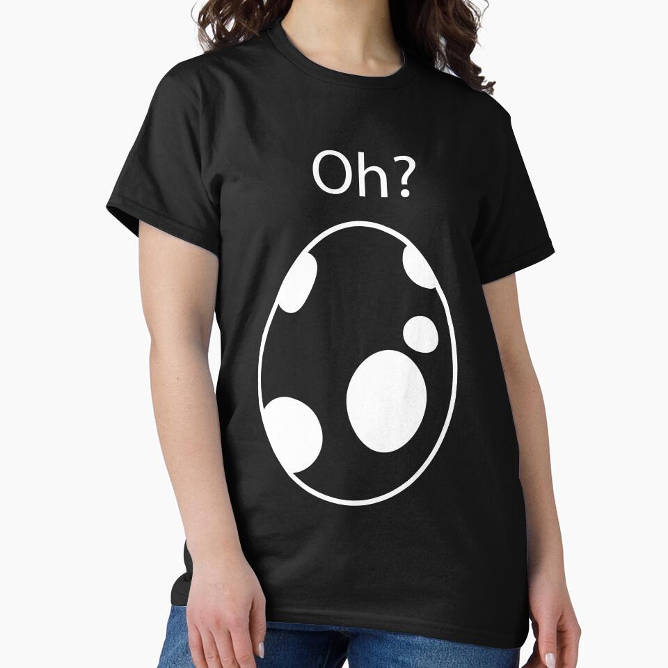 White Hatching Egg Oh? Gamer by snidget