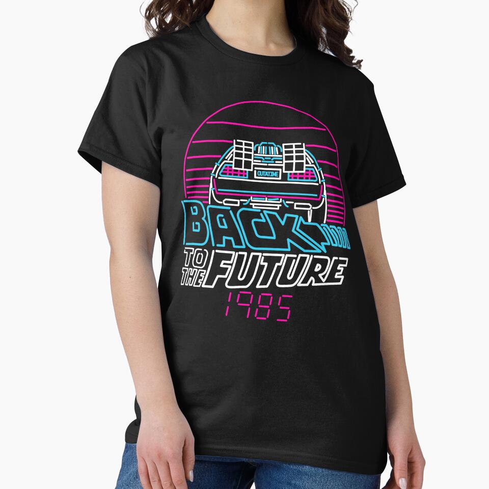Back to the 80s - Retro Delorean Future 1985 by therocketman