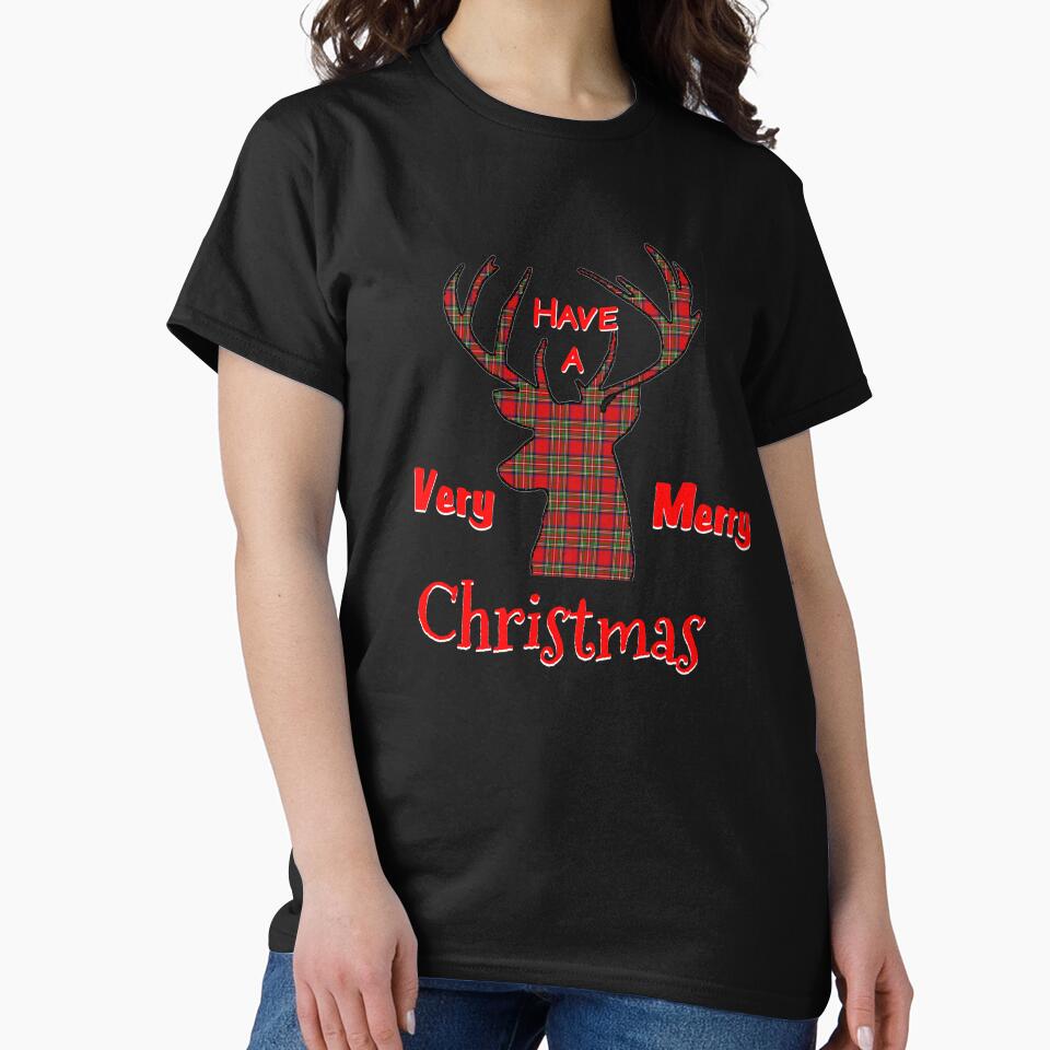 Holiday Christmas Deer by wilsonellis
