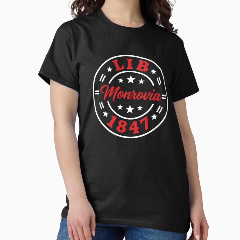 LIB 1847 Monrovia Heritage Design | Liberian Pride Culture by VibeWear2026