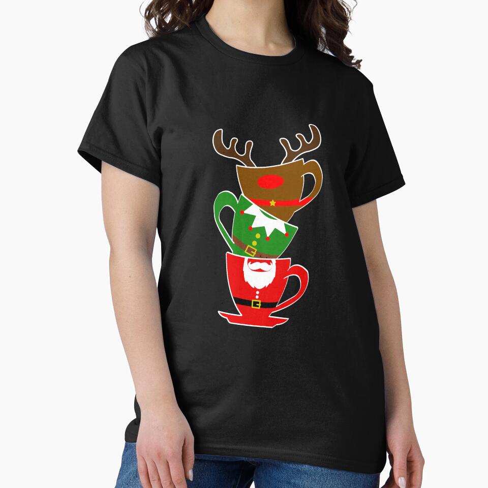 Cute Santa Coffee Cup | Xmas Santa Clause Café Lover Roaster by Cedinho