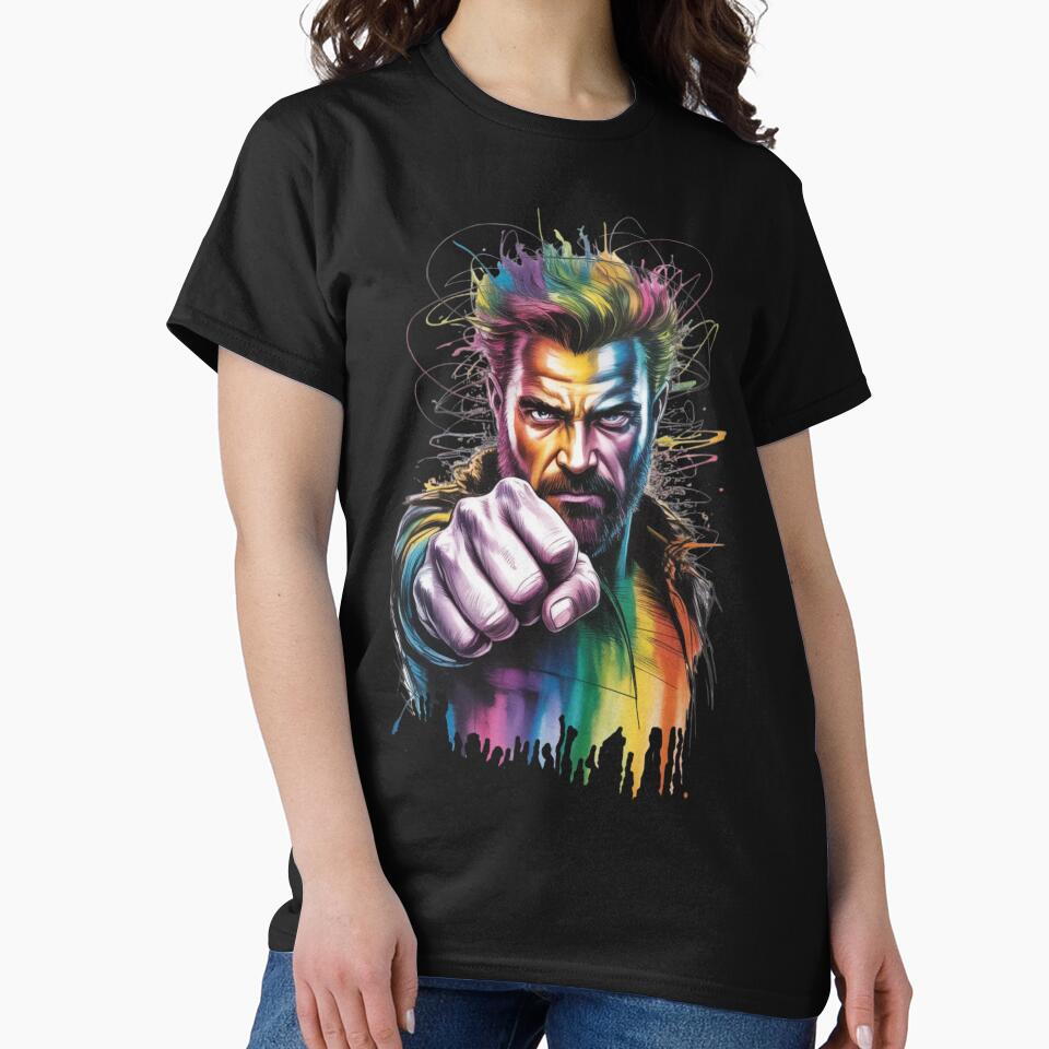 Colorful Front Portrait: Color Explosion by E4ST-INDUSTRIES