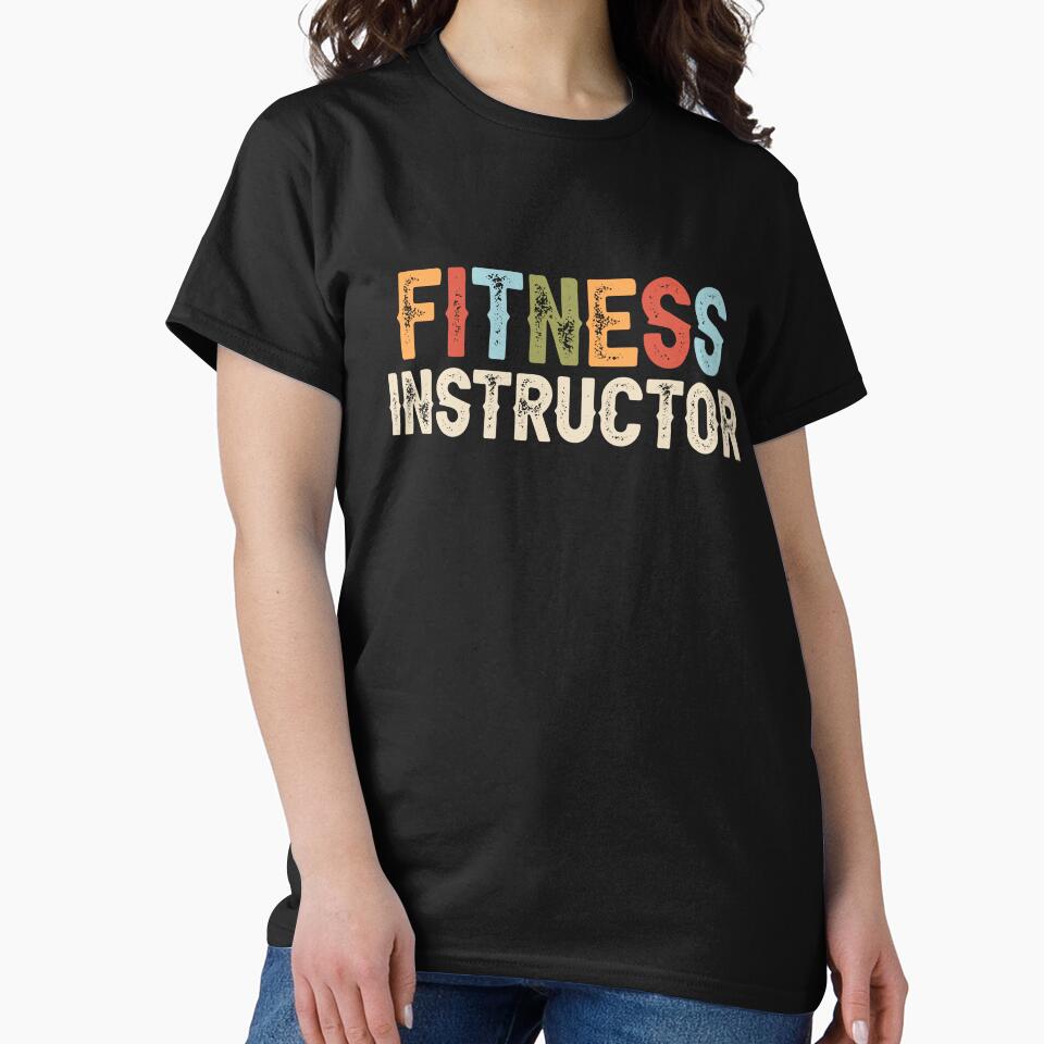 Fitness Instructor Job Occupation Funny Birthday by cidolopez