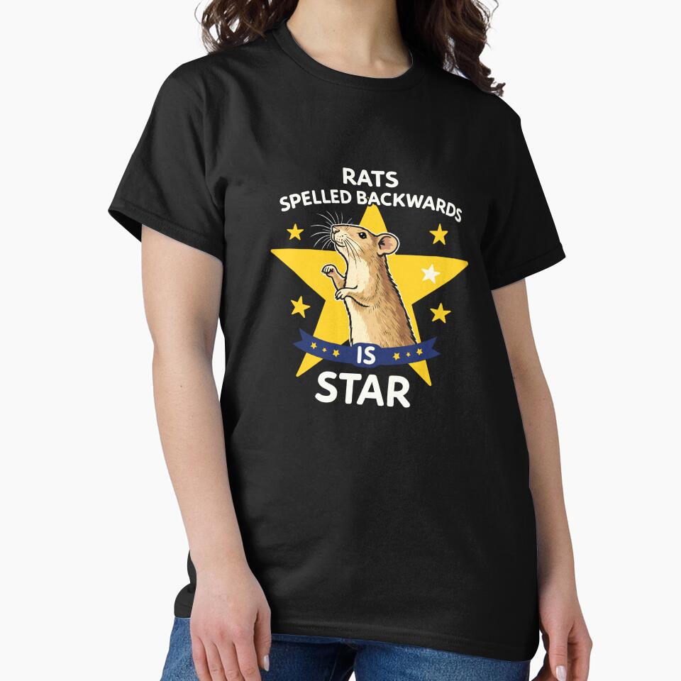 Rats Spelled Backwards Is Star by VibeWear2026