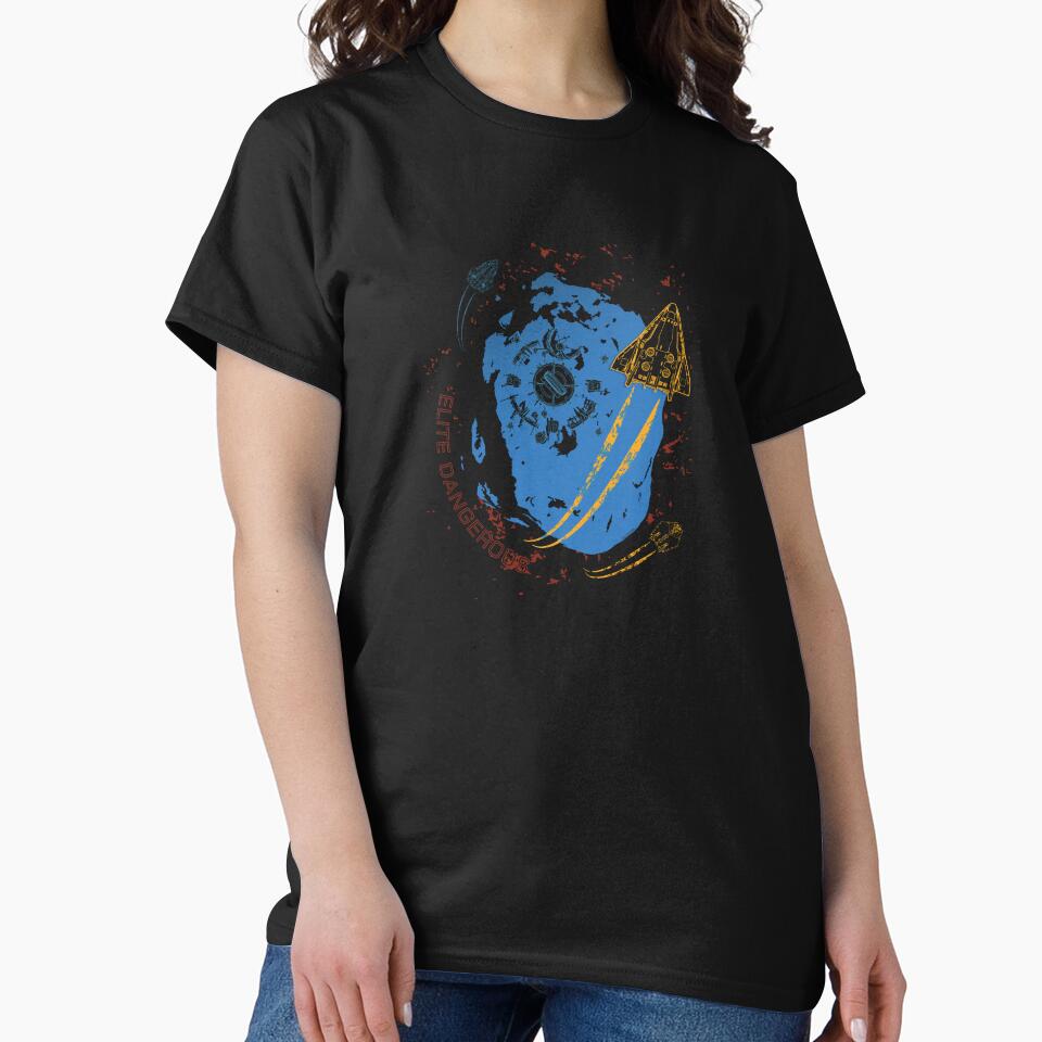 ELITE DANGEROUS:ASTEROID BASE by Madjack Tees Kiwi SuperStore