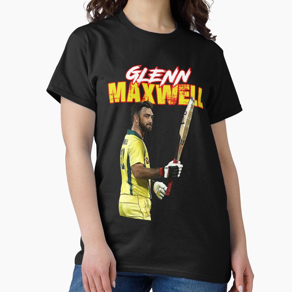 Glenn Maxwell Vintage Art by AntnioAlves8653