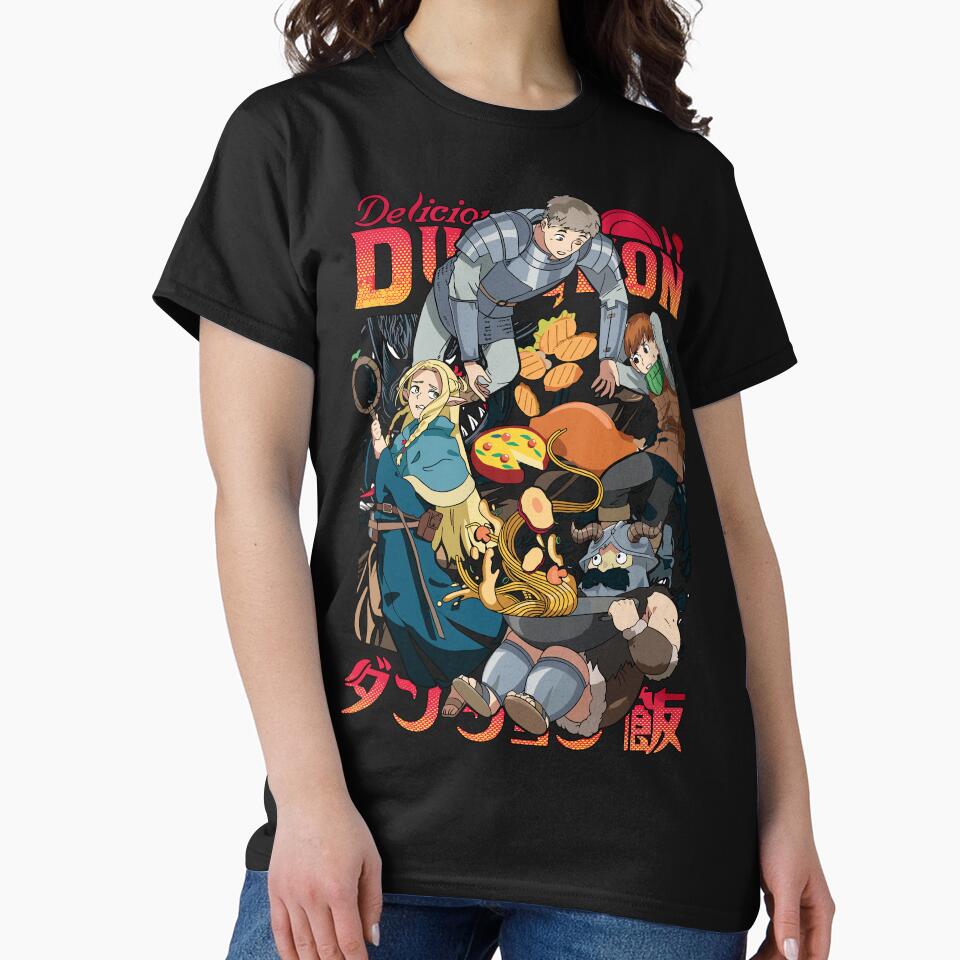Cool Anime Fantasy Adventurers Inspired Manga Shirt by KunaiS