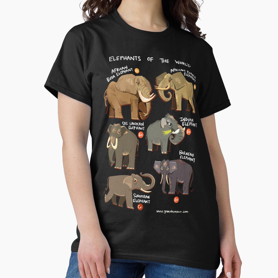 Elephants of the World by Green Humour