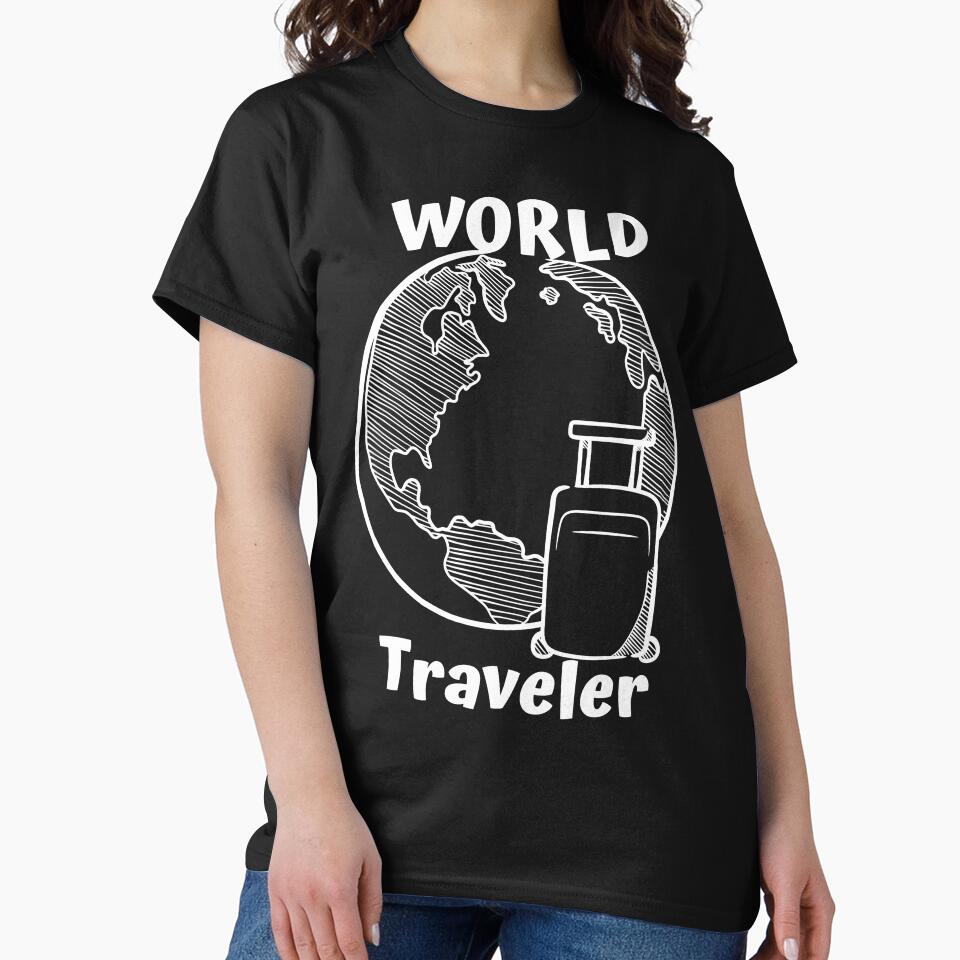 A World Traveler Shirt, Traveling Tee, vacation Trip shirt, Family trip Shirts, by THESRICHA65