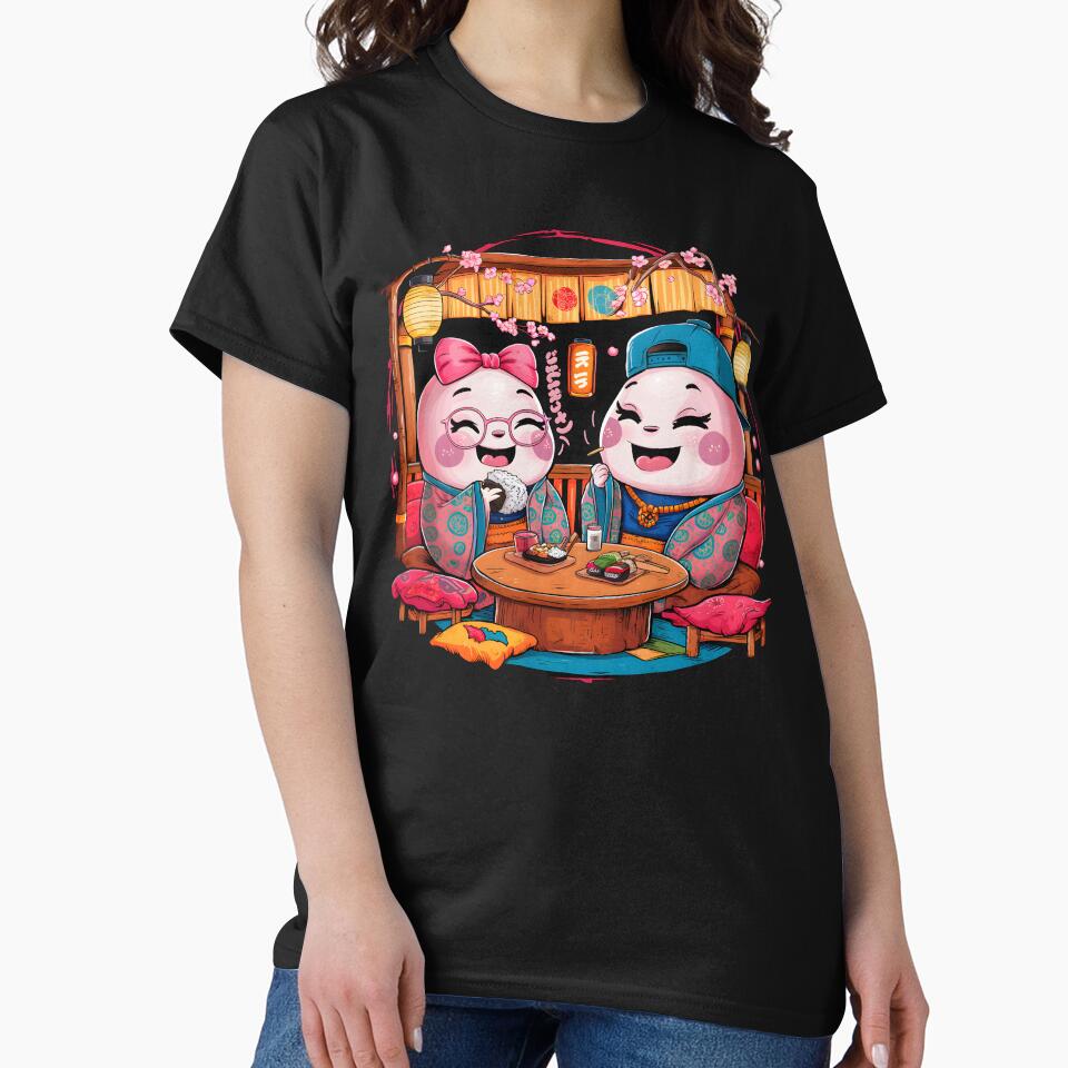 CUTE KAWAII ANIME SUSHI ASIAN SMILING FUN by madevdine