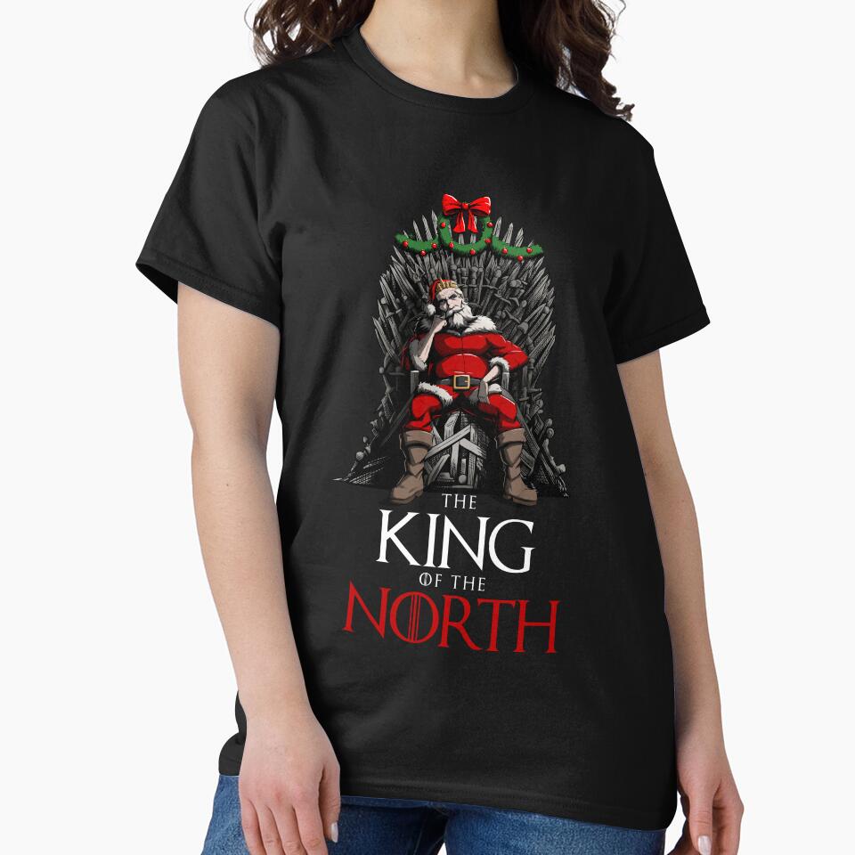 Santa the Real King of the North on his Throne with no Game by Canache