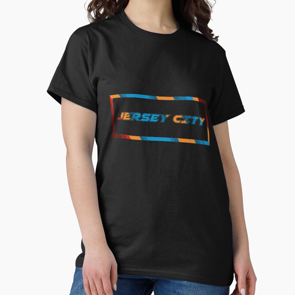 Jersey City T-Shirt for Men and Women by AllStarMerch