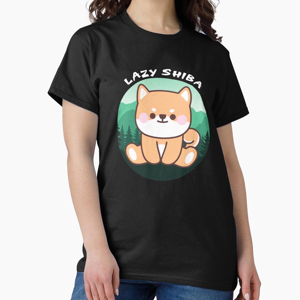 Lazy Shiba by The Love Quill