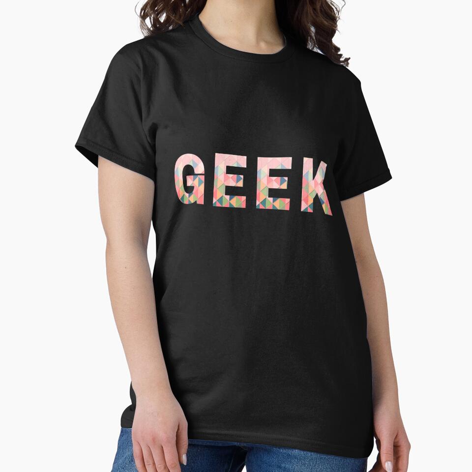 Geek in Pastel Geo   | YES I'M A GEEK by Le Plus Three
