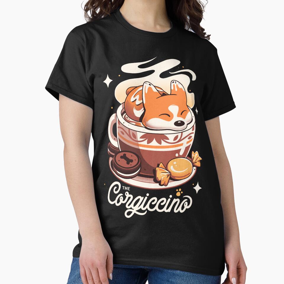 Corgi Coffee Break - Cute Dog by Snouleaf