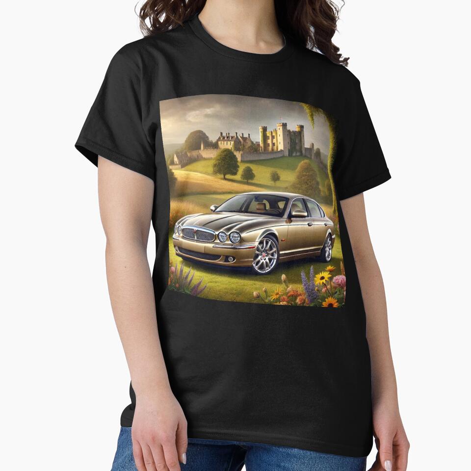 2004 Jaguar XJ8 in Gold with Castle Elegance by Meta2Physical