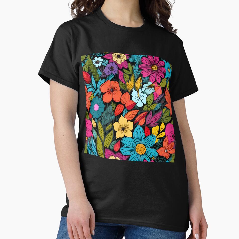 Colorful flower pattern by MyKaiUS