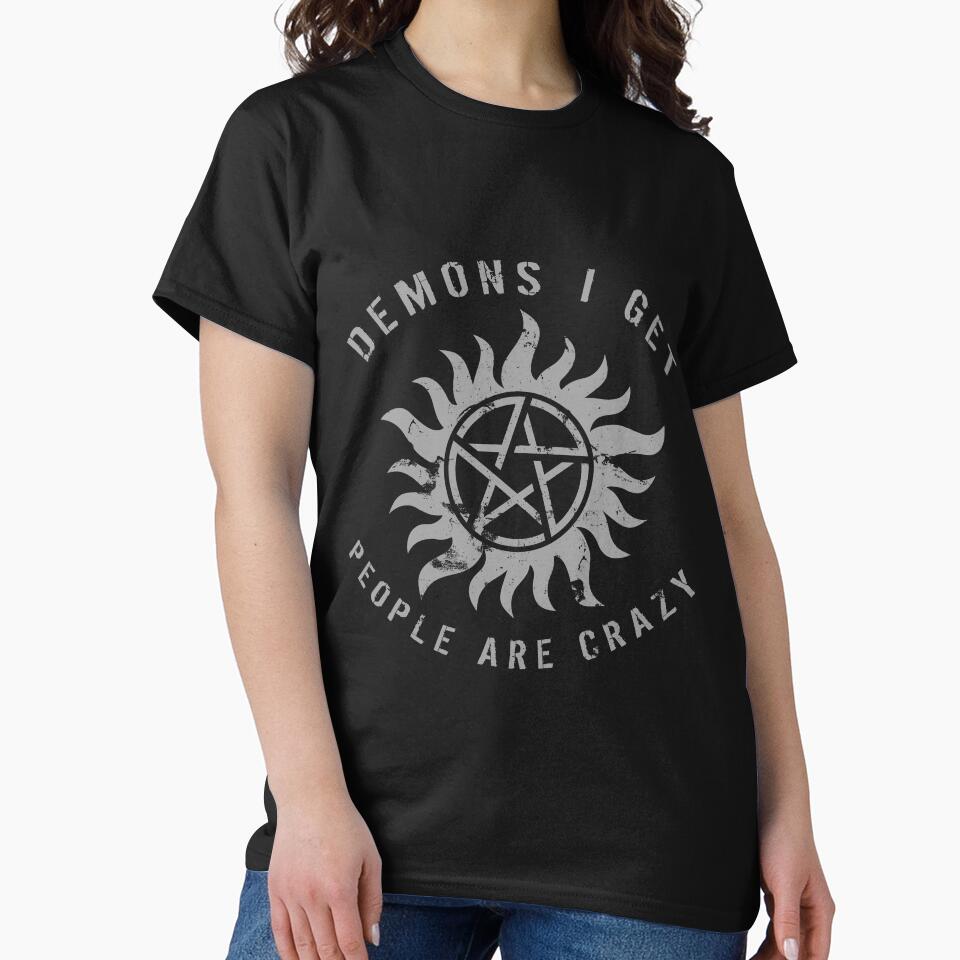 Supernatural Quote 'People Are Crazy' by thepixelgarden