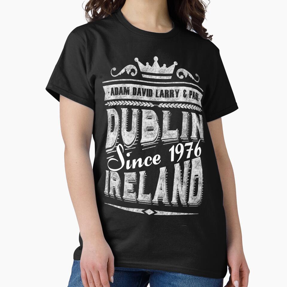 u2 dublin ireland vintage white by clad63