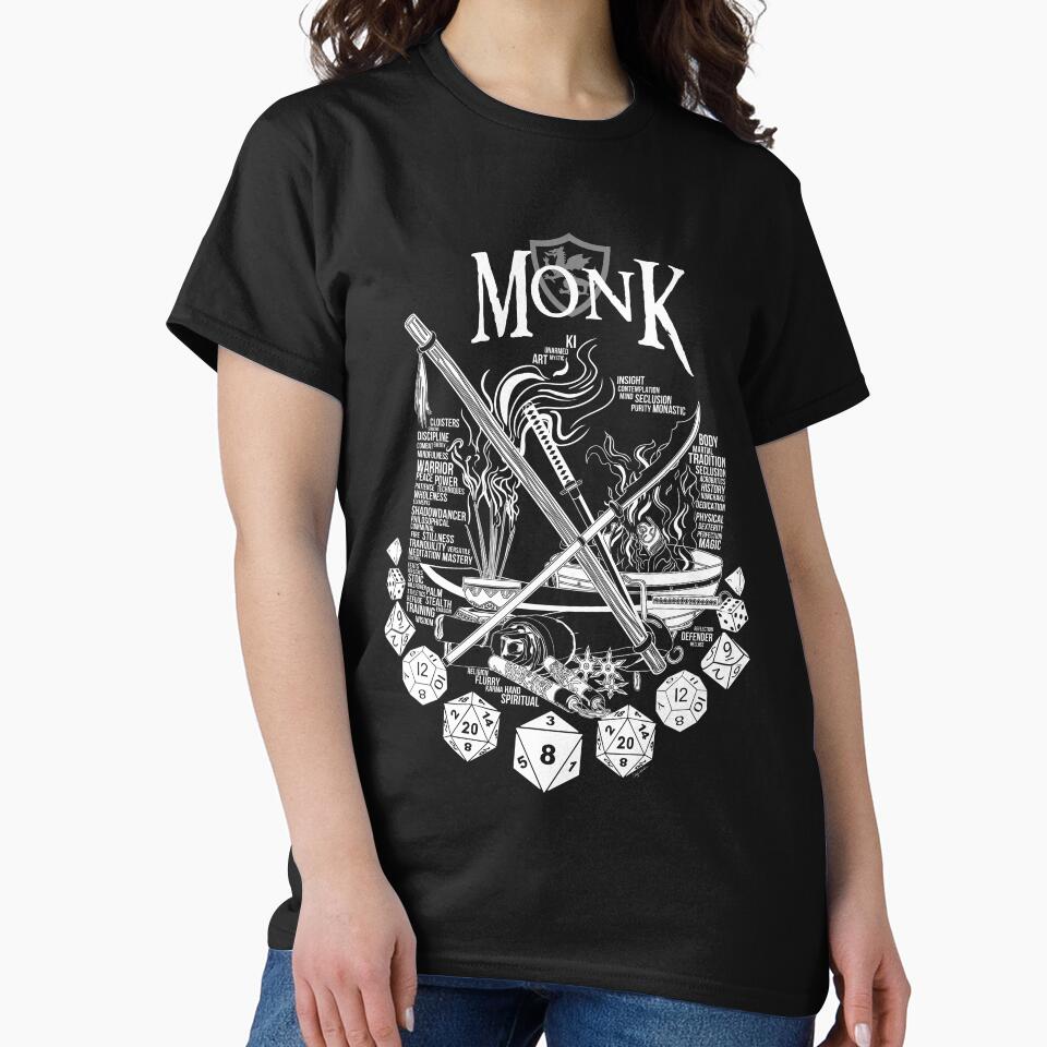 RPG Class Series: Monk - White Version by Milmino