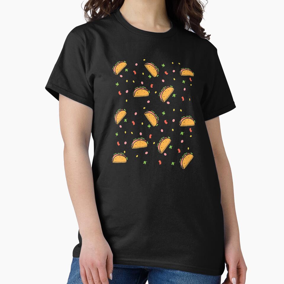 Raining Tacos For Life Taco Tuesday Birthday Gift by haselshirt