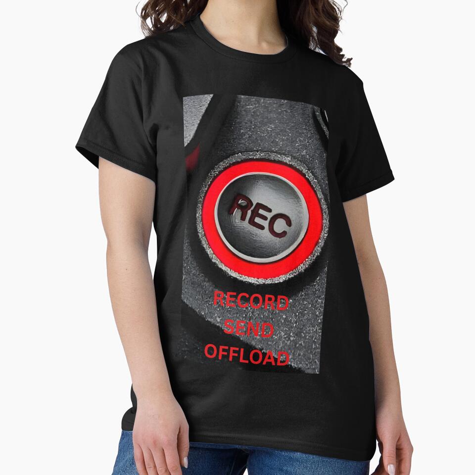 Retro RECORD Button by Angry Bunny Clinic