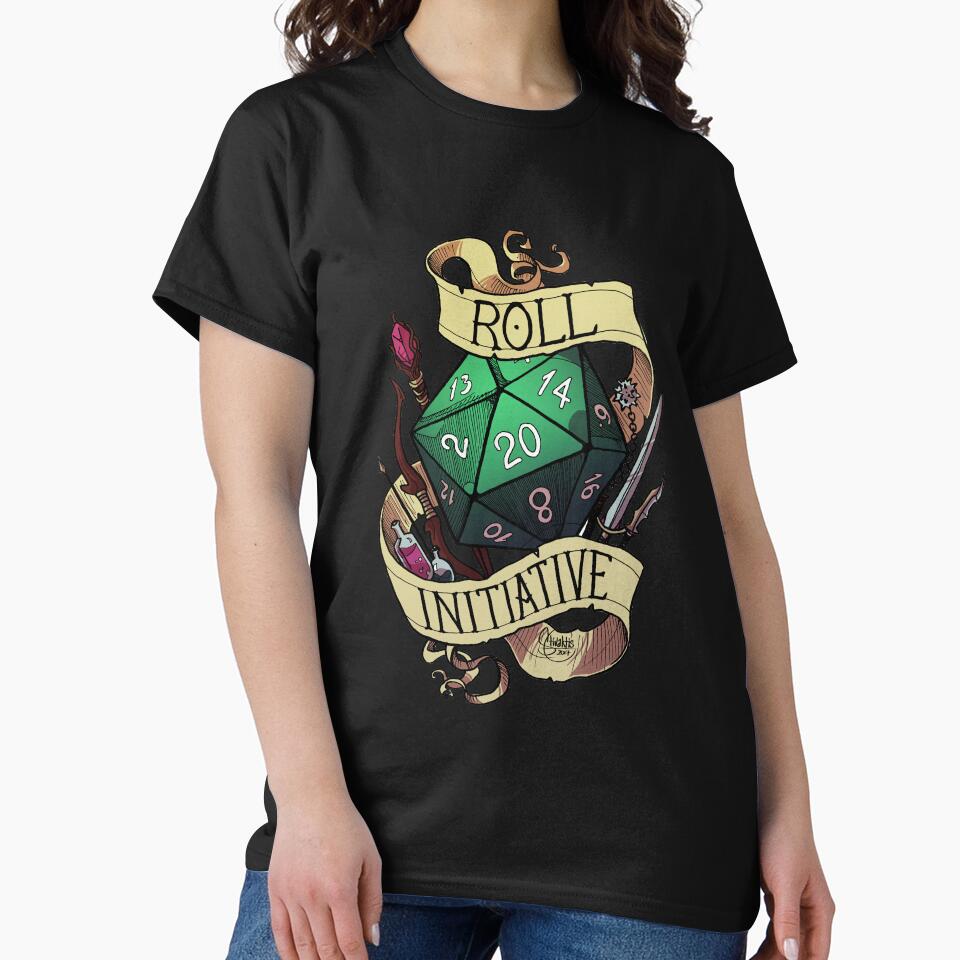 Roll Initiative by Stivaktis Art
