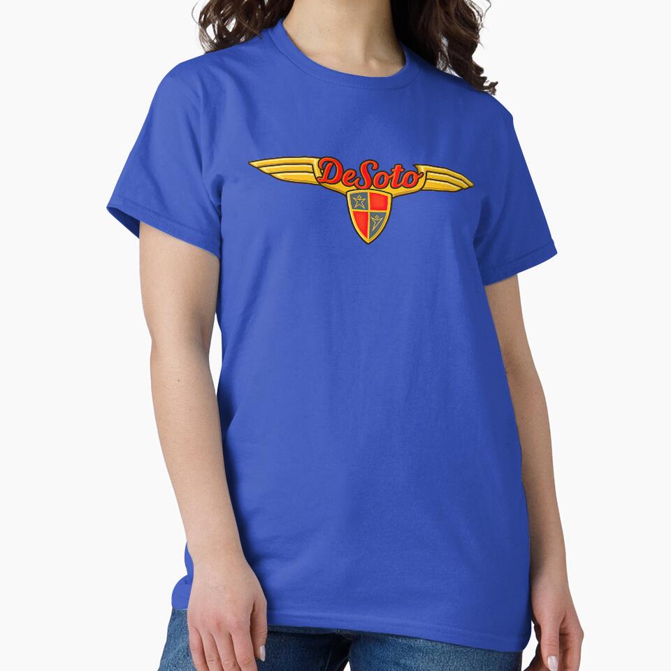 DeSoto Classic Cars Vintage Logo Design by Retr0Tshirts