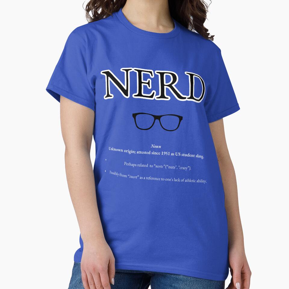 NERD - Fun Definition Design for Geeks & Gamers by Kotodama