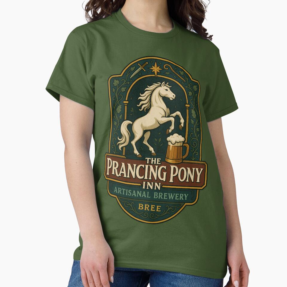 Prancing Pony Artisanal Brewery Emblem by agearb