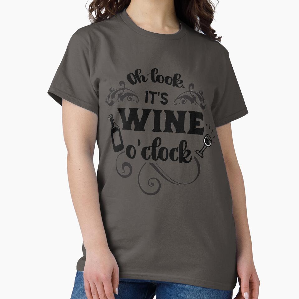 Ok Look It's Wine O'clock by Donaatelle