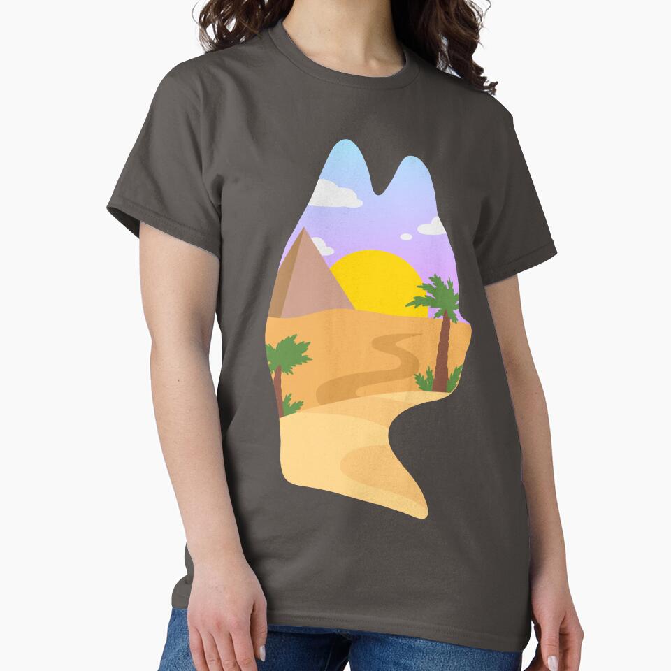 Desert in a Cat Silhouette by CamdenAKAIce